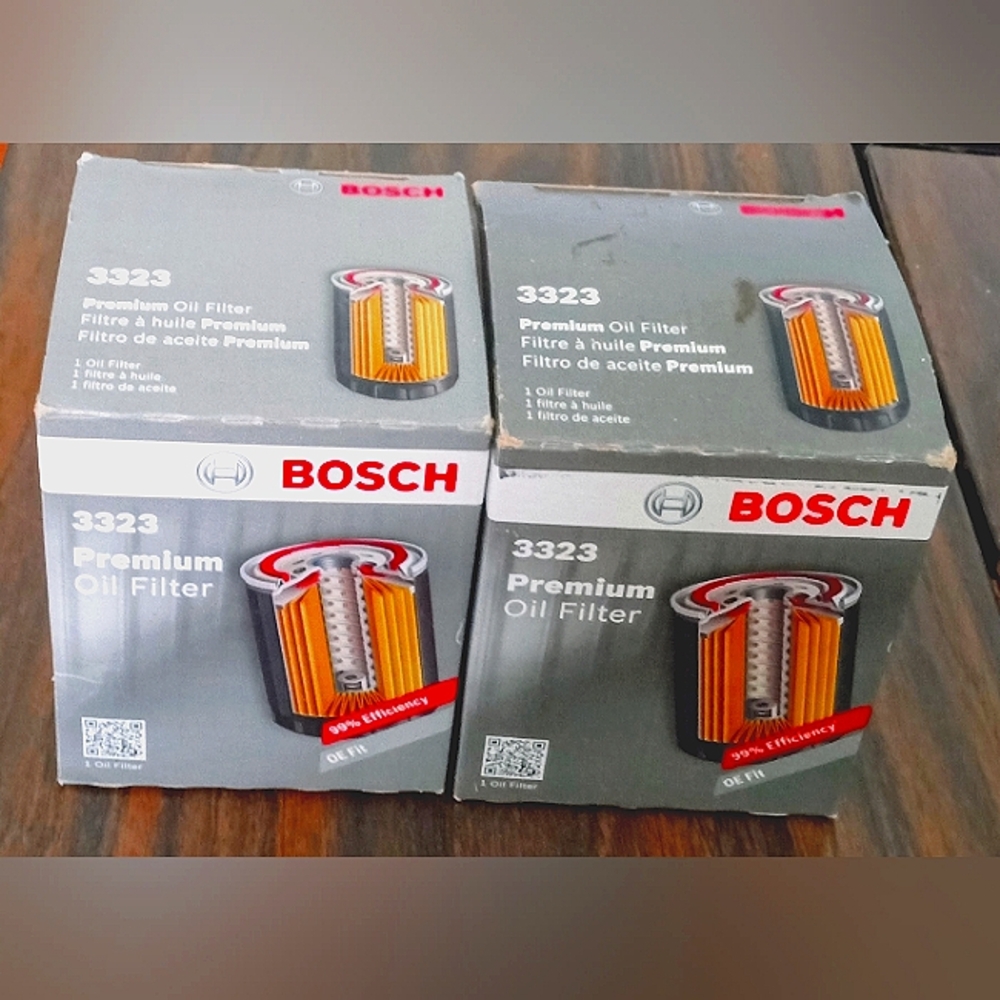 Bosch 3323 Premium FILTECH Oil Filter - Two Units